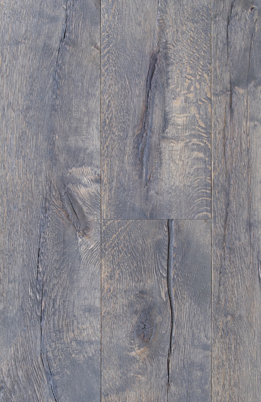 Canadian rustic flooring planks - raft wood texture and compliance - rich antique brown