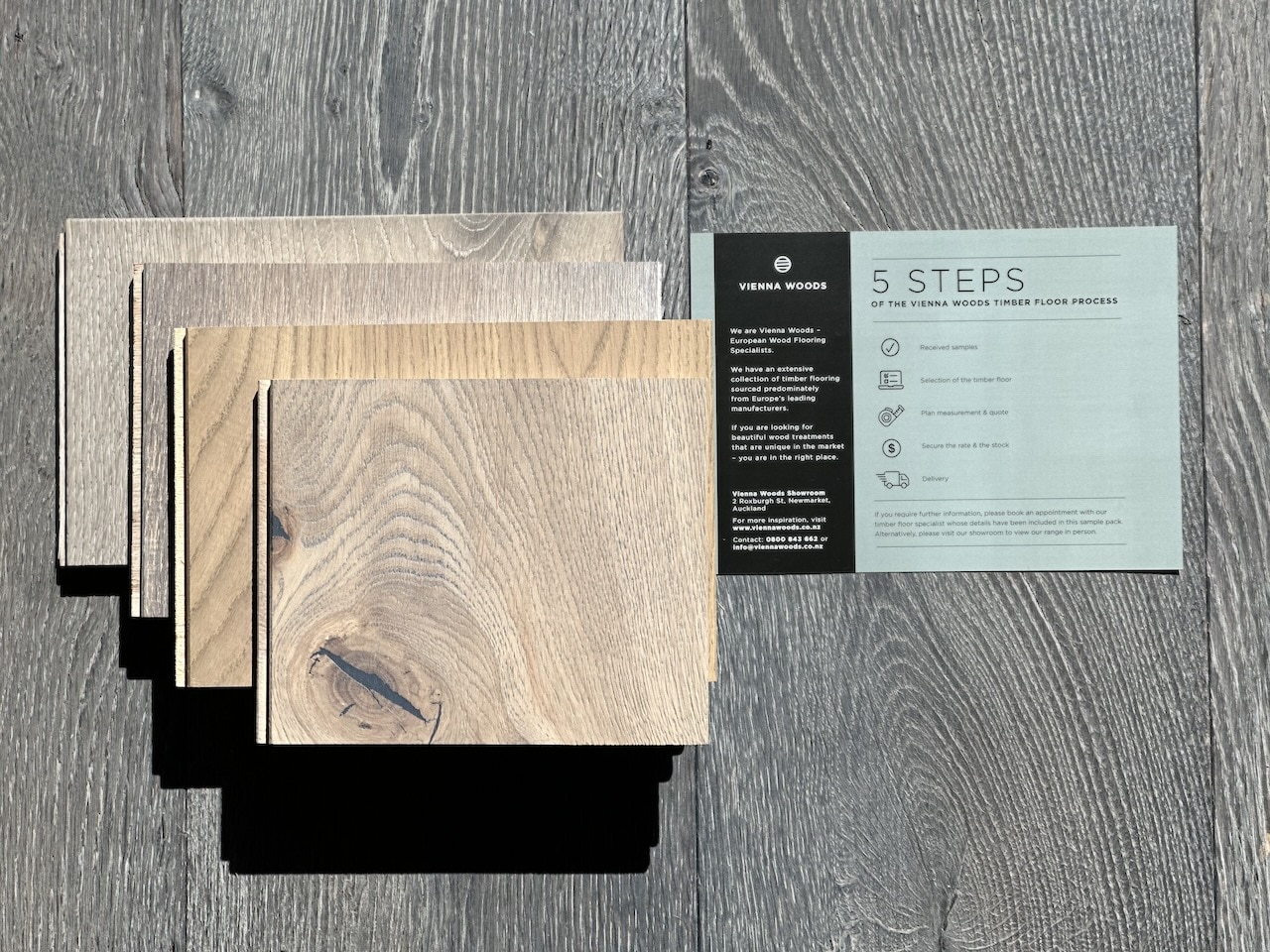 Vienna Woods Sample Box - Grey Tones - 1