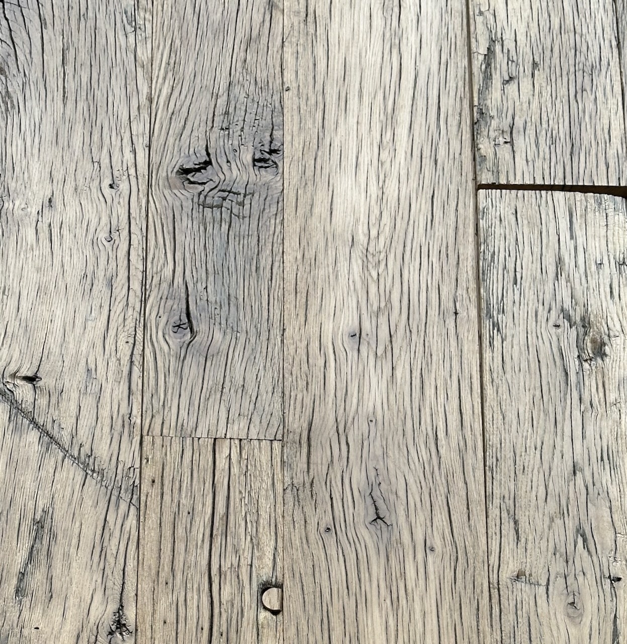 Antique Floors Planed Wagon Boards Reclaimed Oak Flooring - 1