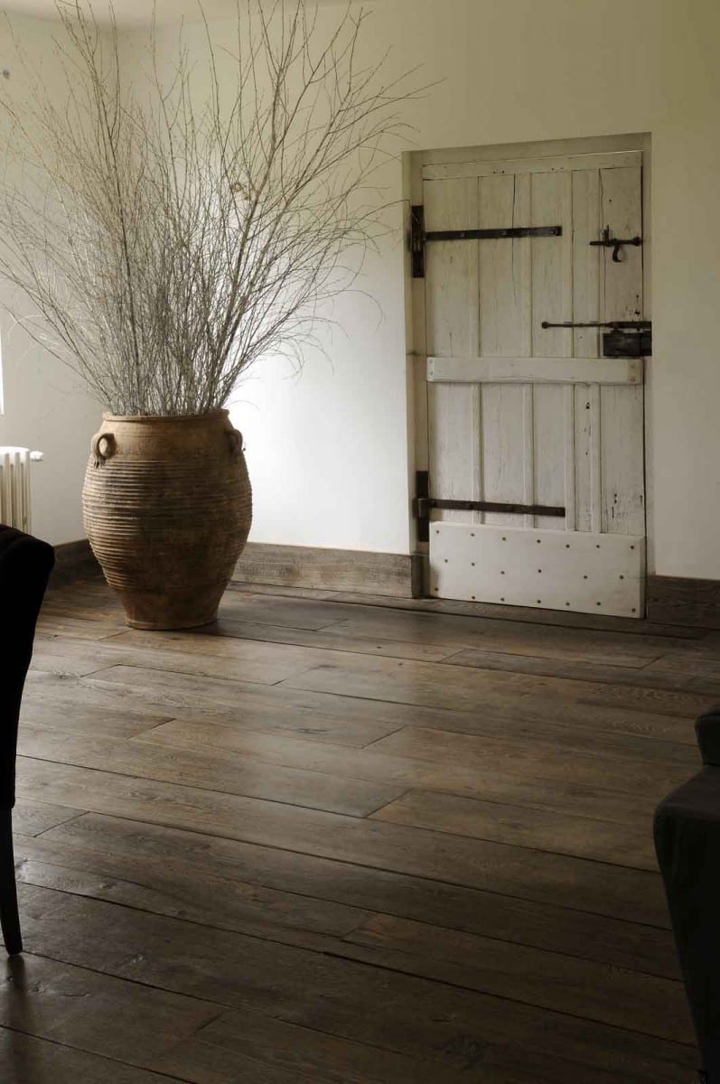 Distressed Oak Floor