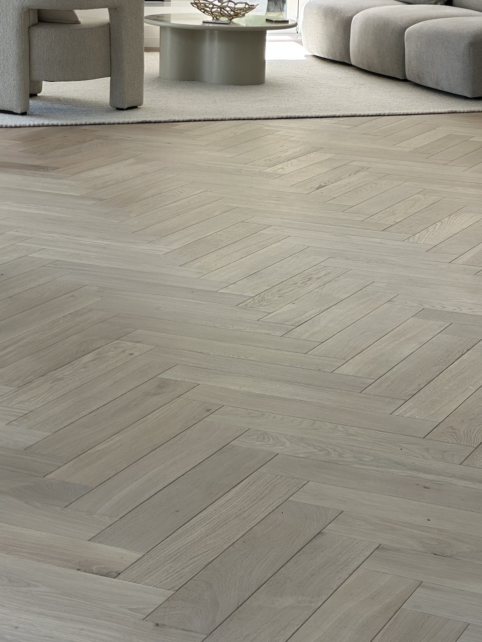 Sazerac Herringbone Timber Floor new