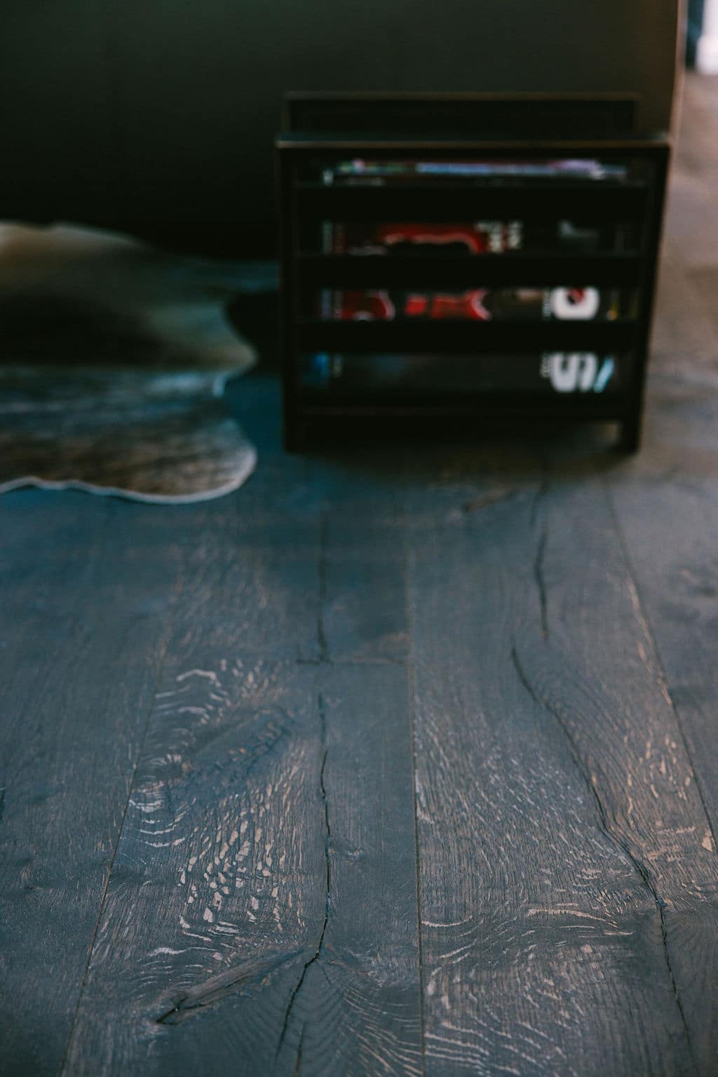 Yukon dark rustic texture wood floor